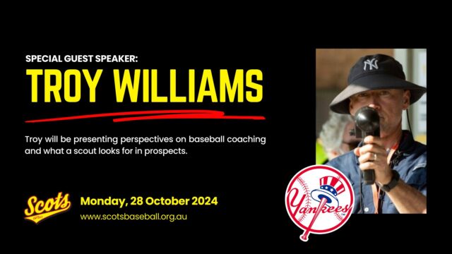 Special Guest Speaker: Troy Williams